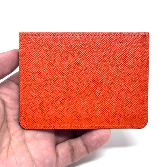 Louis Vuitton Orange Cardholder Wallet - Picture 3 of 11